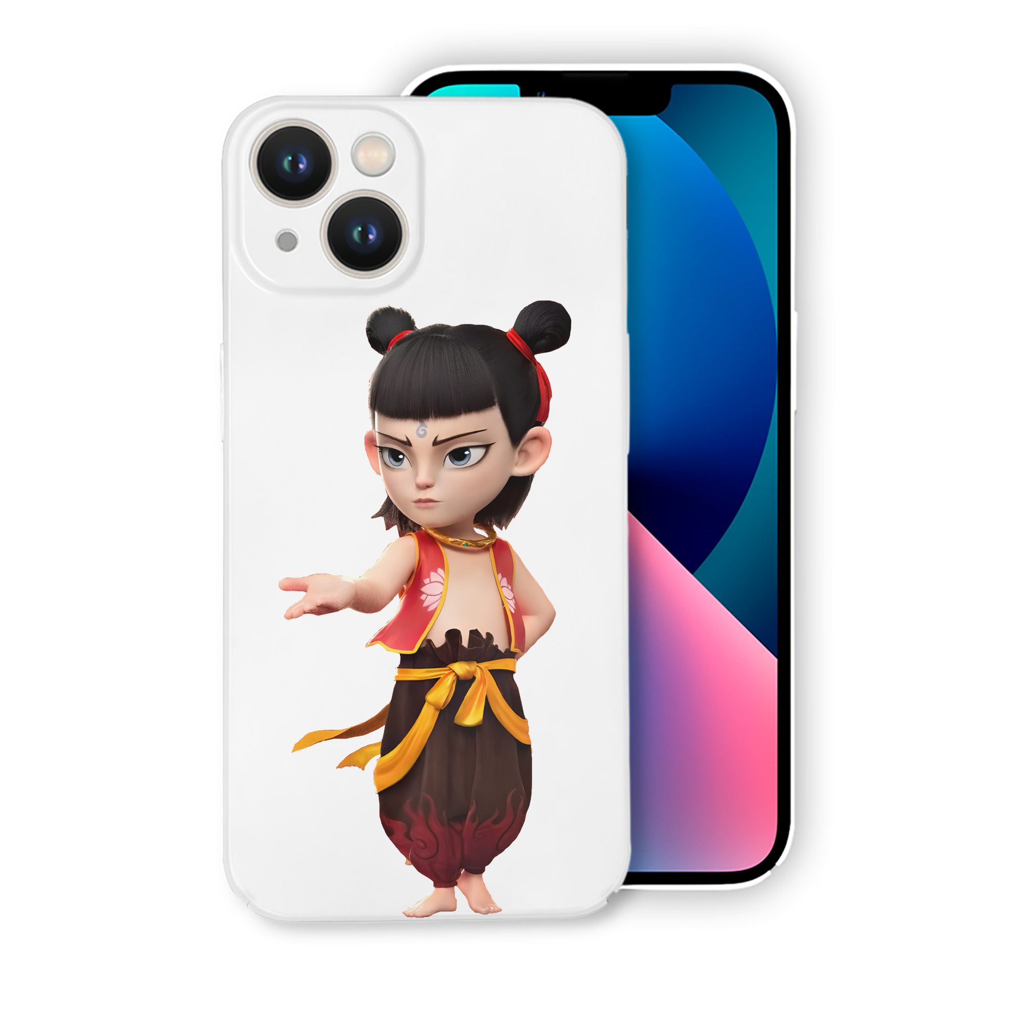 （画像用） Ne Zha 2 ナタ 魔童の大暴れ 【iPhone 14シリーズ対応】ハードケース